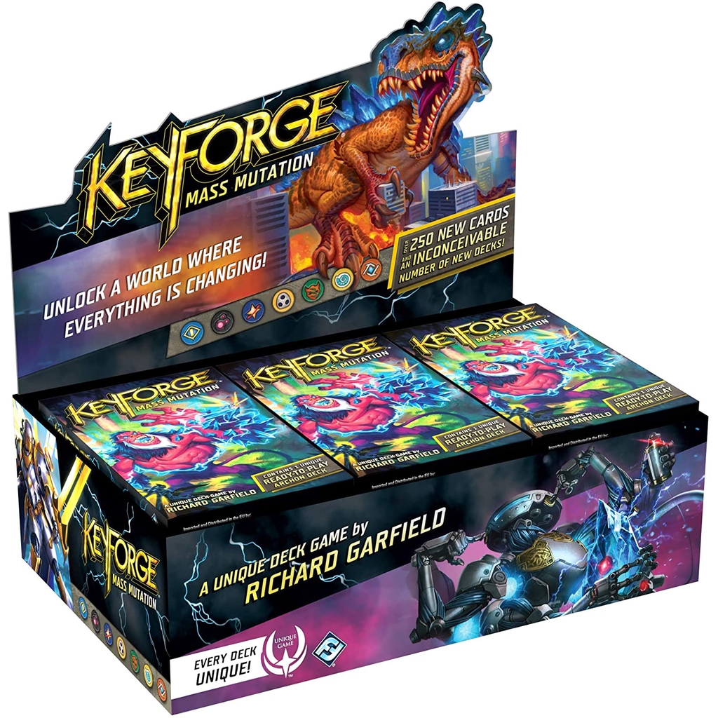KeyForge: Mass Mutation Archon Deck Display