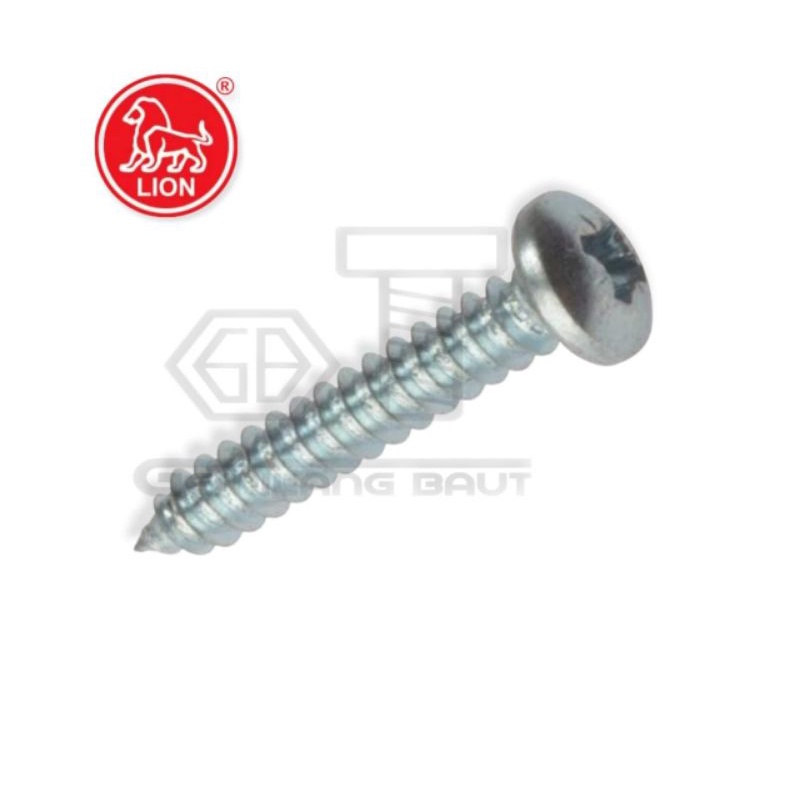SEKRUP TAPPING P + AB MOON LION 10 x 2 (BOX)