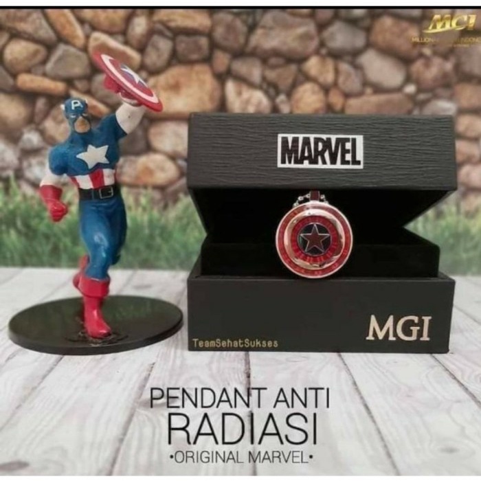 Kalung Pendant Terapi Kesehatan Marvel Original