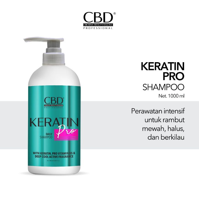 CBD Keratin Pro Shampoo 1L