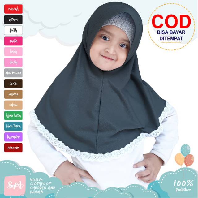 JILBAB ANAK RENDA MURAH