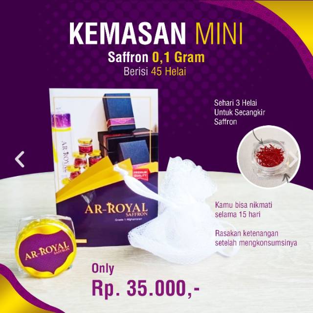 PAKET SUPER MINI SAFFRON SUPERNEGIN