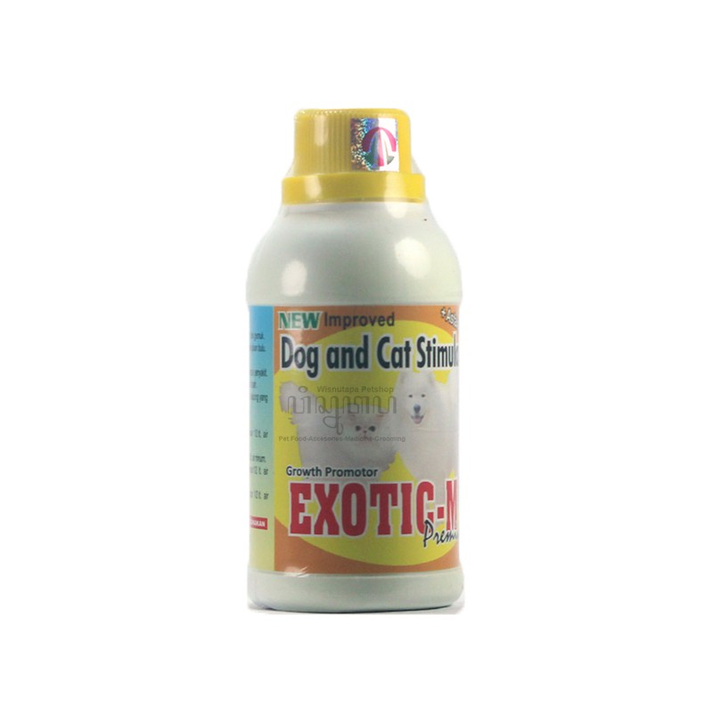 Exotic M Suplemen Makanan Kucing dan Anjing