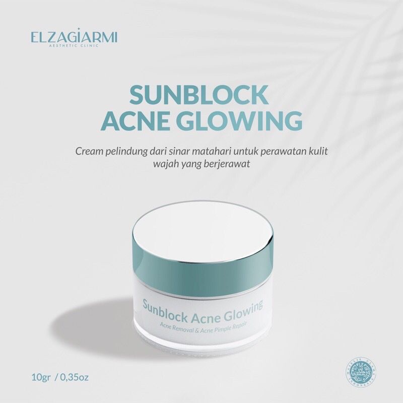 Sunscreen Acne Glowing