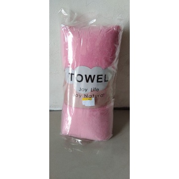 handuk bayi pink