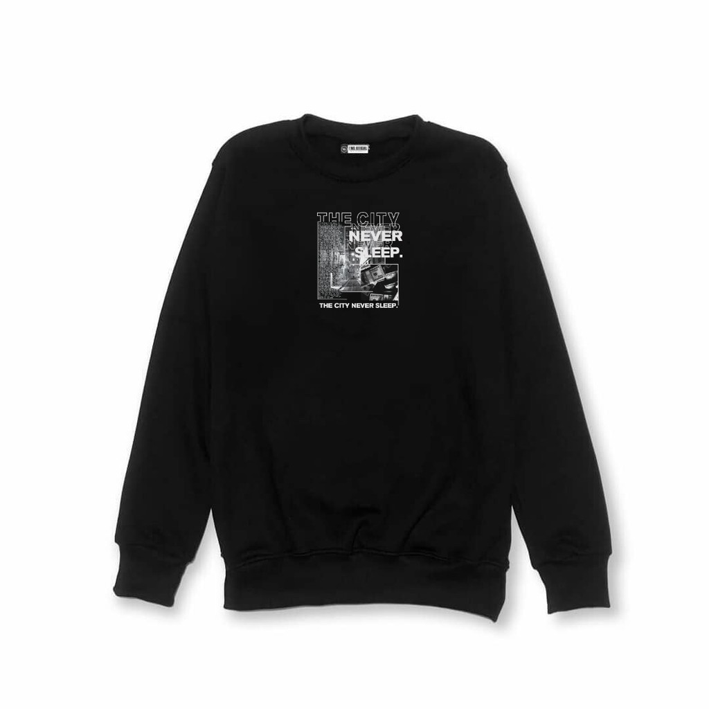 Crewneck never sleep Fighter Workshop