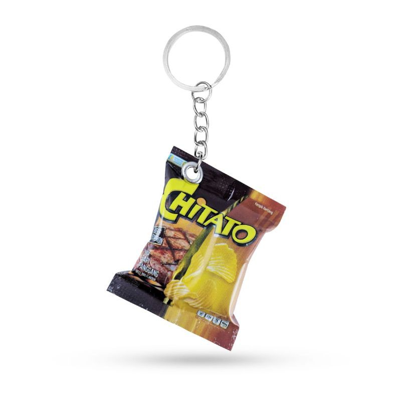 gantungan kunci snack
