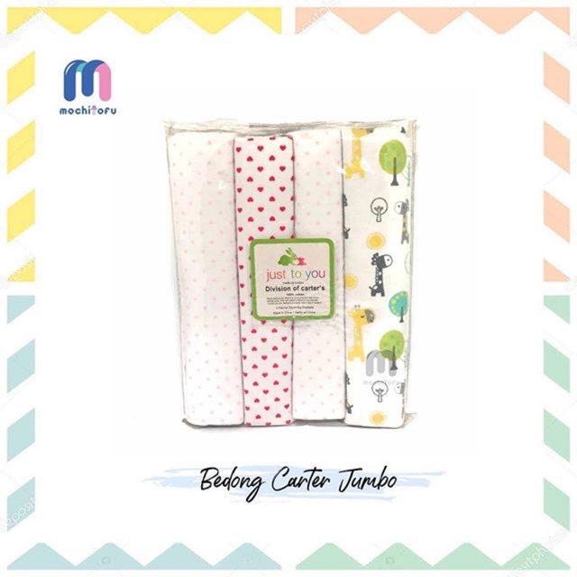 CARTERS JUMBO Swaddle | Bedong Carters Jumbo - GIRAFFE