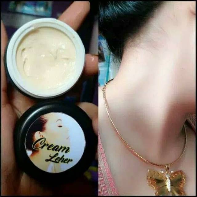 Cream leher