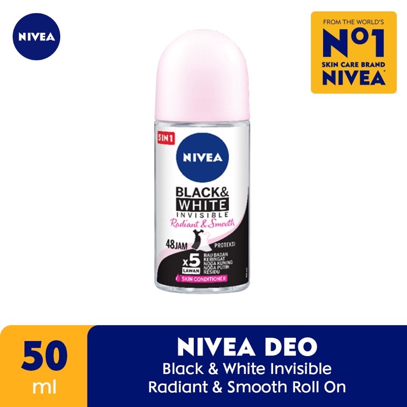 Nivea Deo Radiant& smooth 50ml