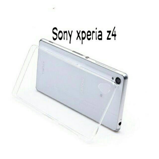 Softcase xperia z4 clear TPU case