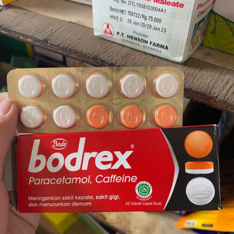 obat / bodrex sakit kepala1strip