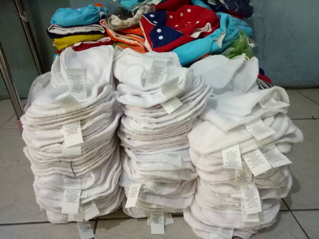 PAKET HEMAT 10pcs INSERT CLODI MICROFIBER 4 LAYER