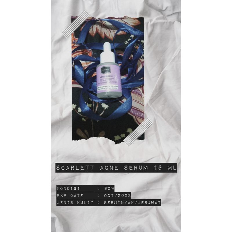 Scarlett Acne Serum