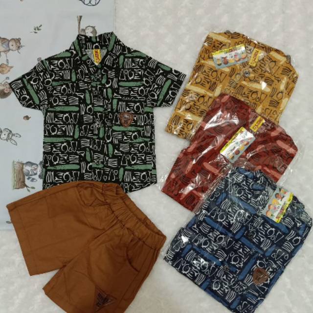 Set Kemeja premium