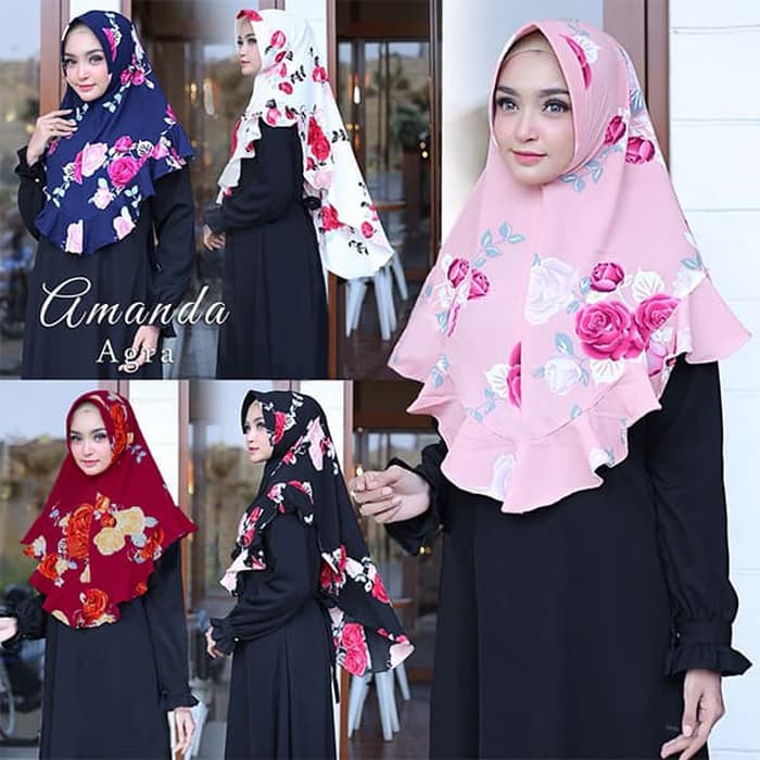 Dijual Khimar Amanda Agra Diskon