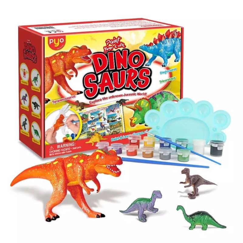 Paint Your Own Dinosaurs