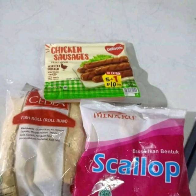 Paket makanan isi 3pcs