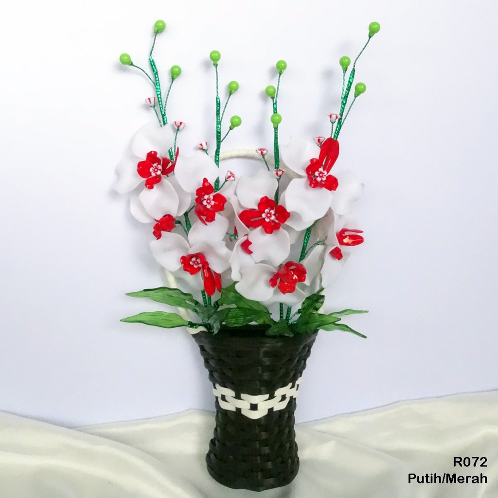 Bunga Artificial Murah | Bunga Akrilik Anggrek Dinding R072