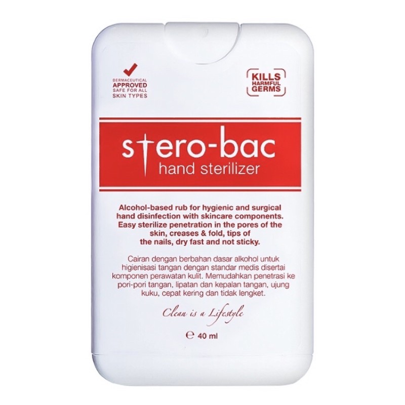Sterobac Hand sterilizer 40ml