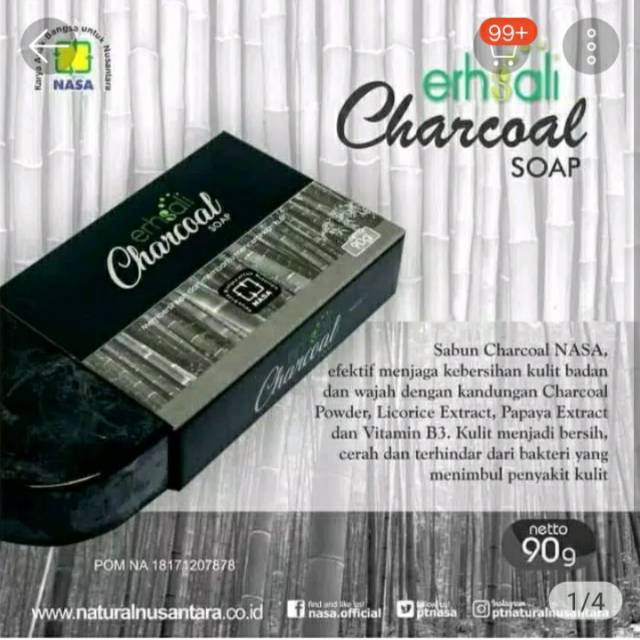 Charcoal sabun