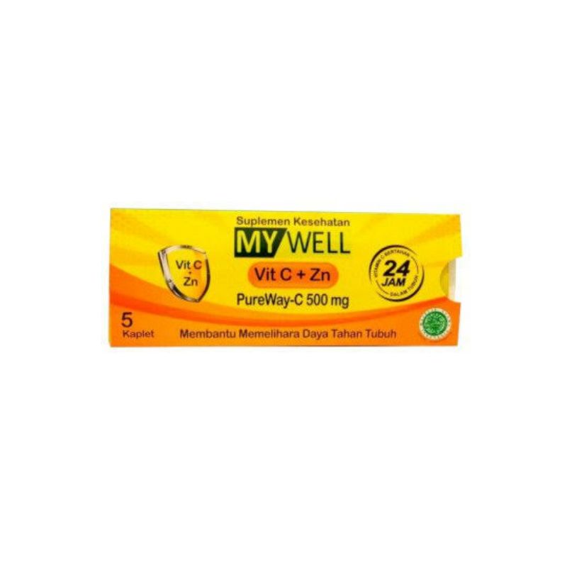 MY WELL VIT C + Zn 5 KAPLET