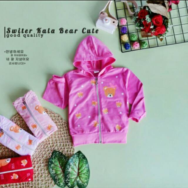 Switer anak cewe 3-5th