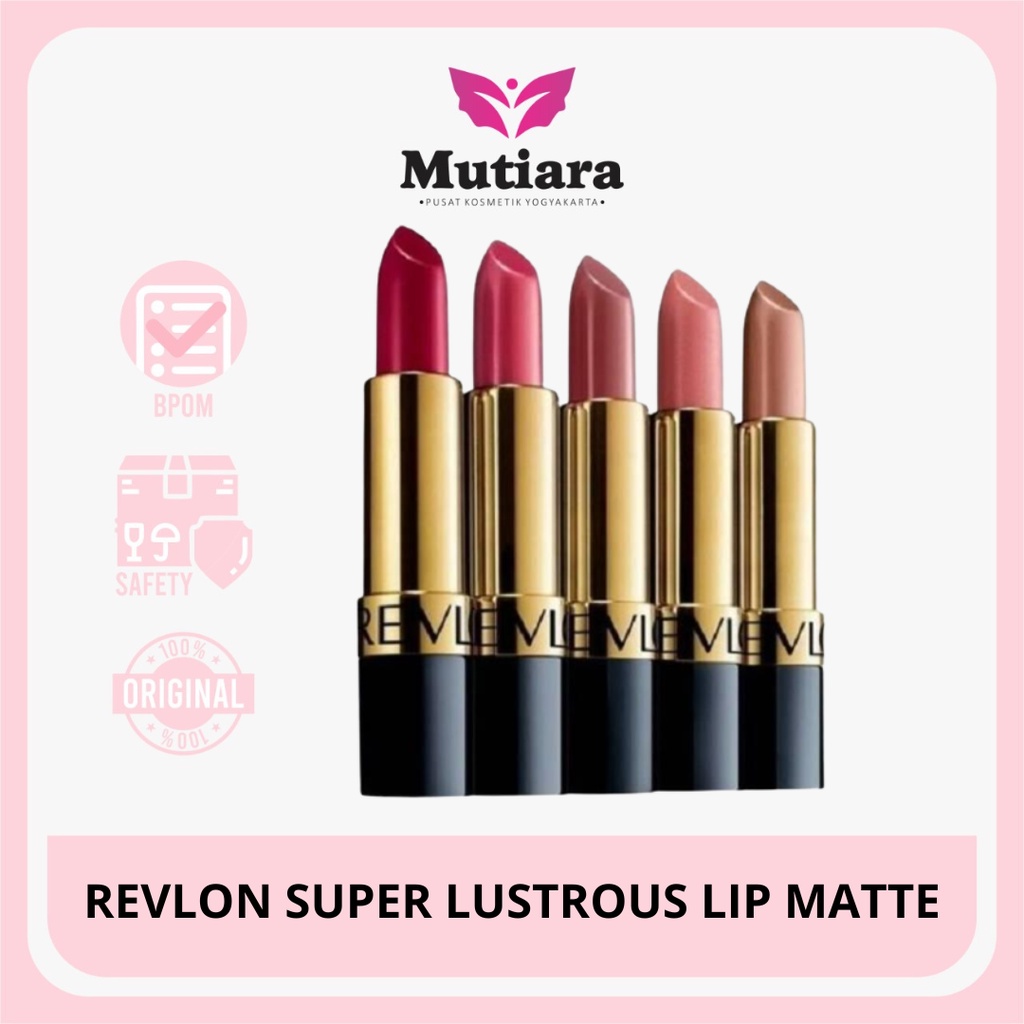 REVLON SUPER LUSTROUS LIP MATTE