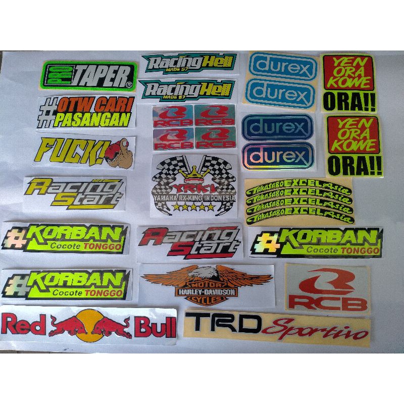 STIKER CUTING MURAH TERLARIS