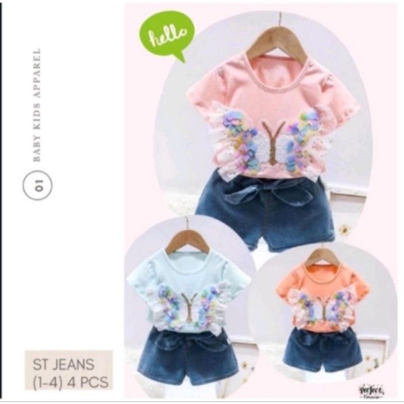 Setelan Anak Cewe Import