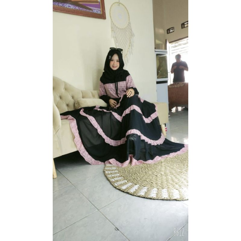 Aqilla Renda 2 Layer//Full Ceruty 2 layer