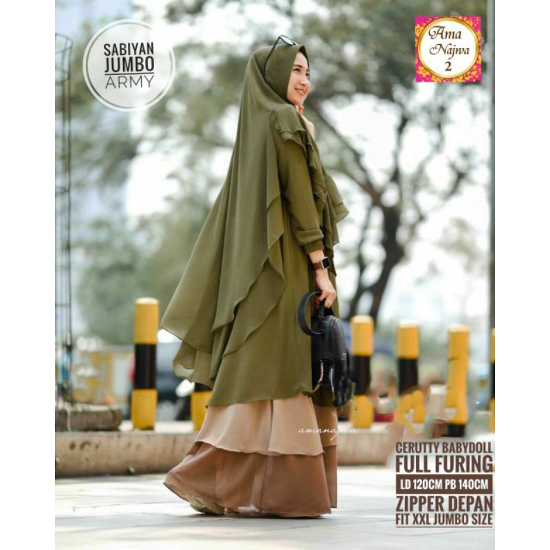sabiyan jumbo gamis