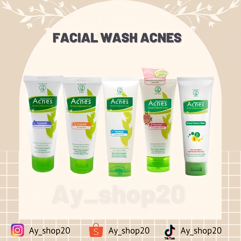 facial wash acnes