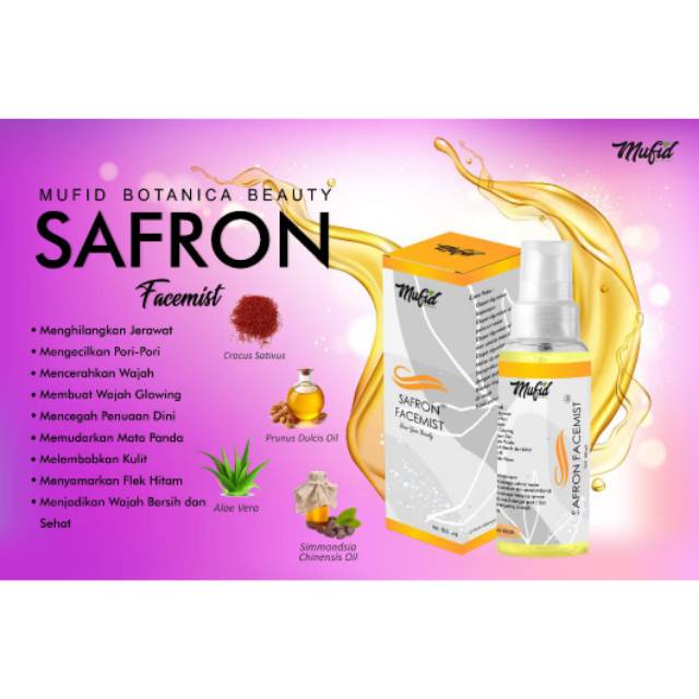 Facemist safron