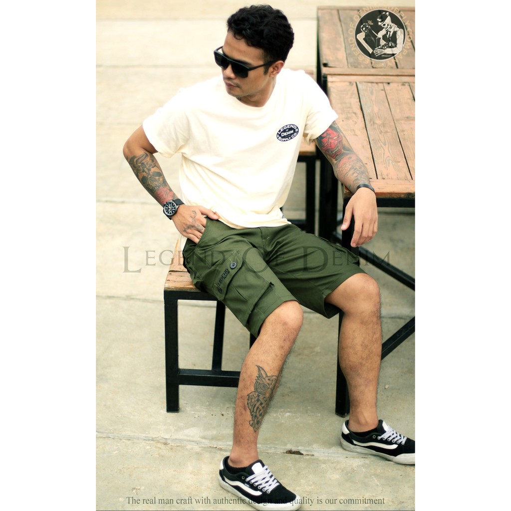 celana cargo pria pendek ( BISA COD ) BAHAN PREMIUM
