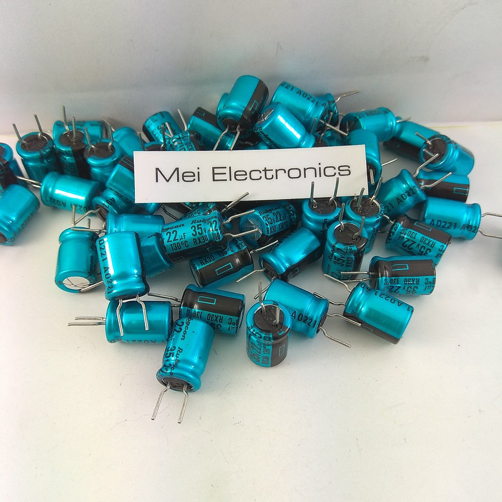 ELCO 22uf 35v 130°C RX30 RUBYCON original