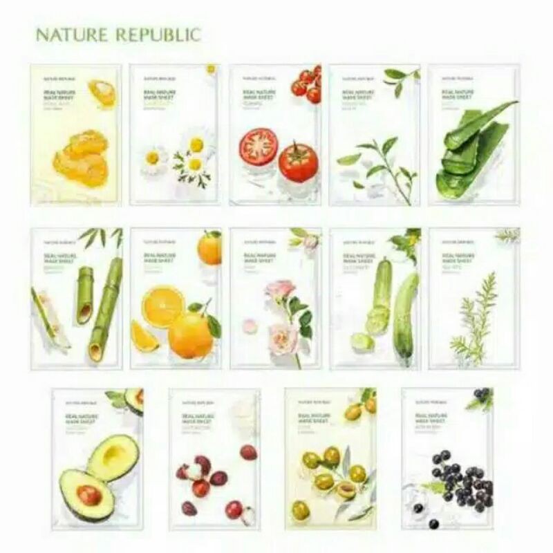 SHEET MASK BY NATURE REPUBLIC