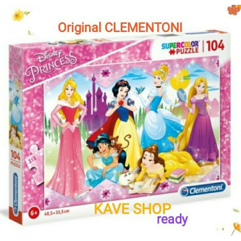Puzzle Princess - CLEMENTONI 104 pcs