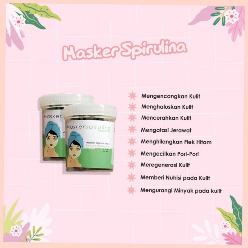 [BPOM REGISTERED] SPIRULINA POT || 10kpsl