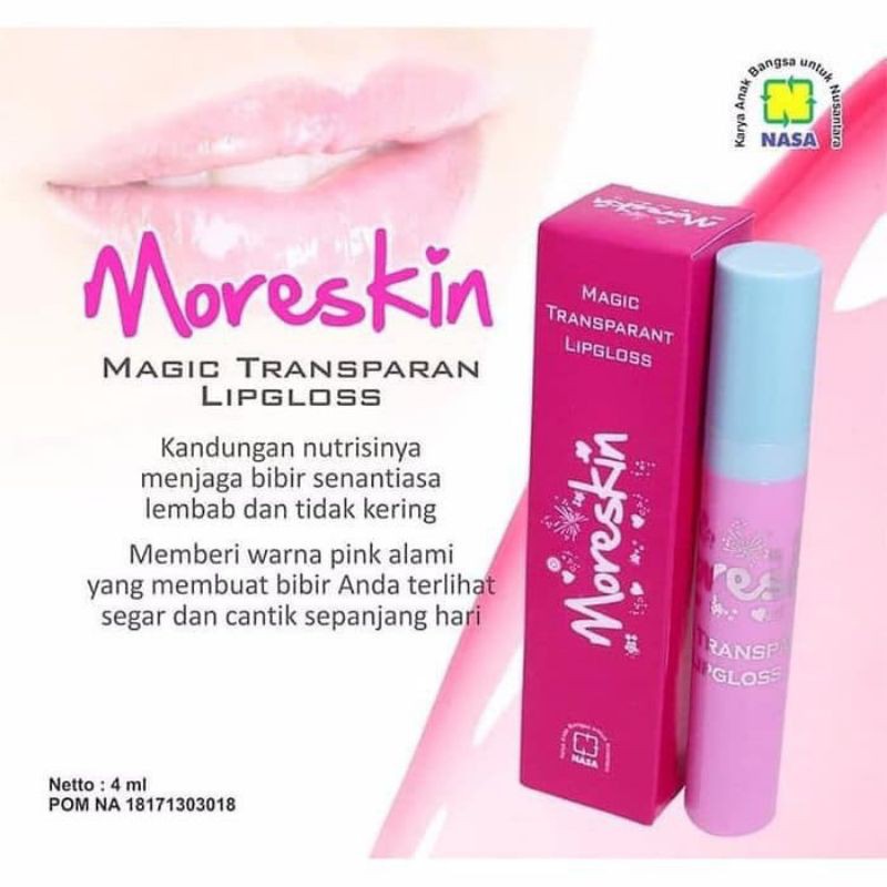 moreskin lip gloss