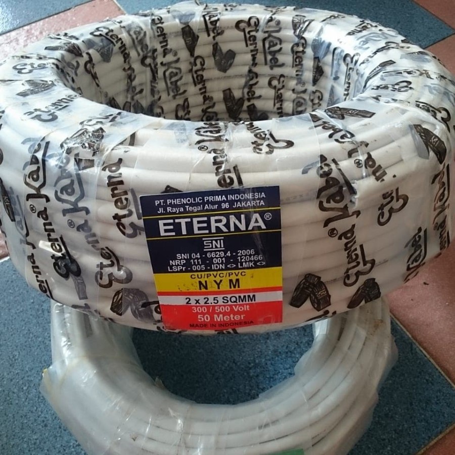 kabel eterna nym 2x2,5 50m