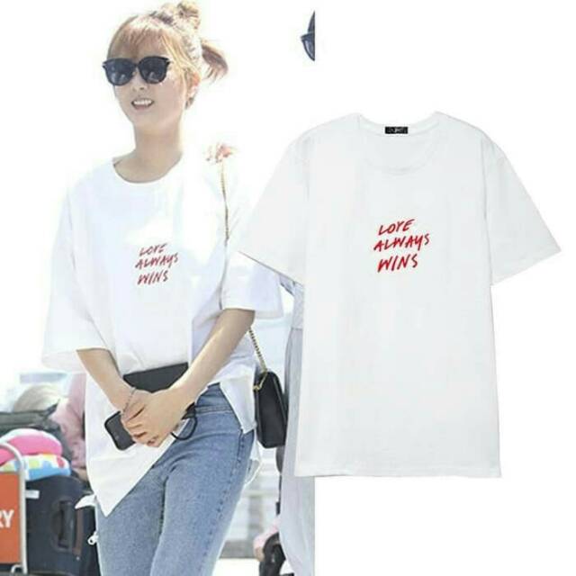 Kaos "LOVE ALWAYS WIN"..