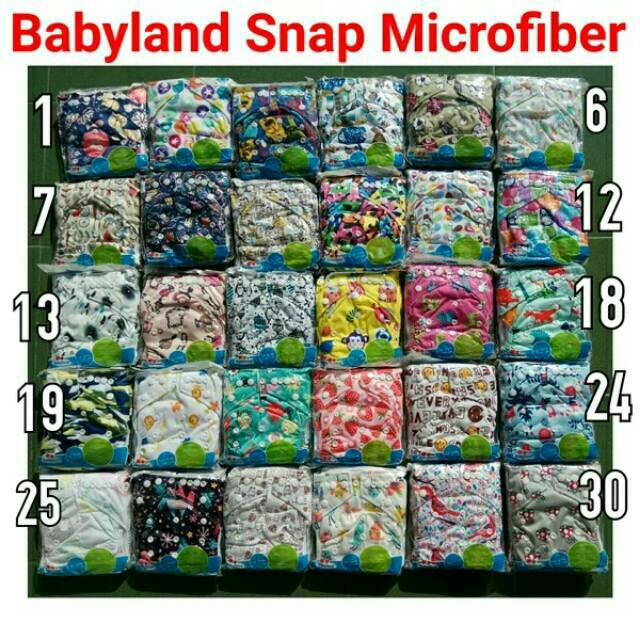 Clodi Babyland insert 1 Microfiber Berlabel