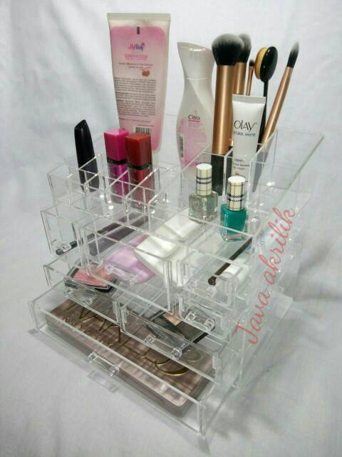 Acrylic makeup organizer i2