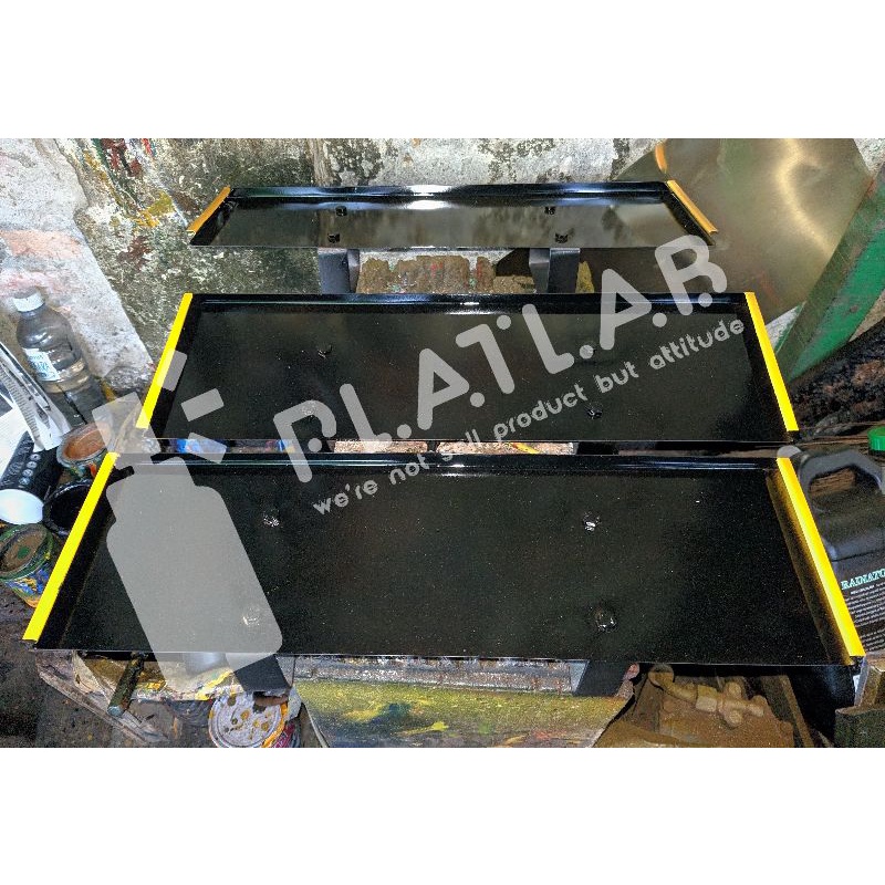 dudukan plat mobil galvanis+bracket