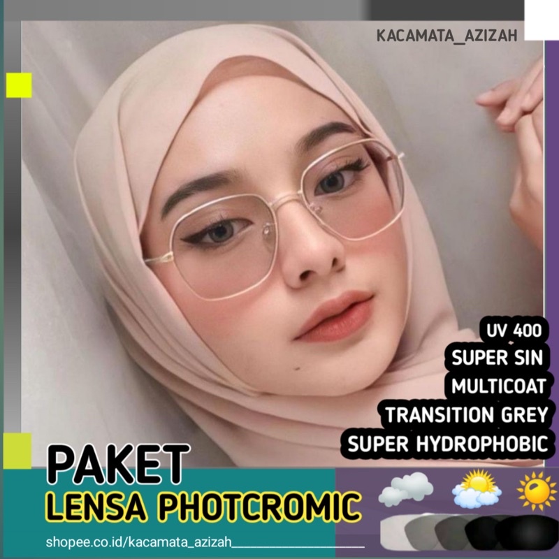 KACAMATA+LENSA PHOTOCROMIC"NORMAL/MINUS/CYL