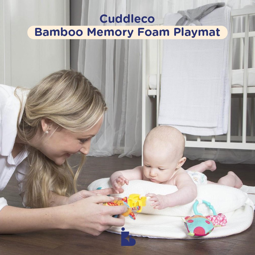 CuddleCo Bamboo Memory Foam Play Mat
