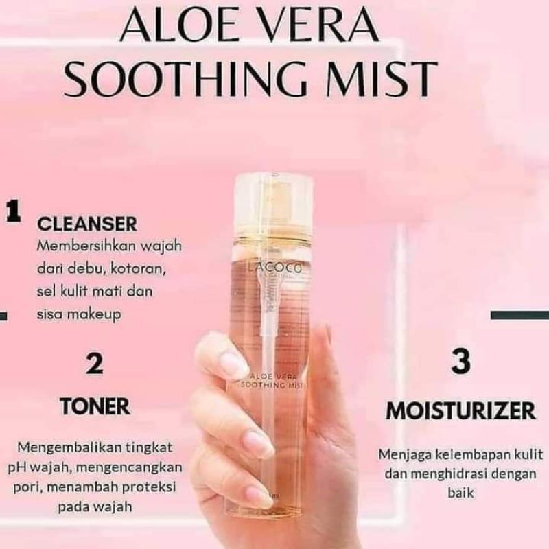 aloevera shooting face mist