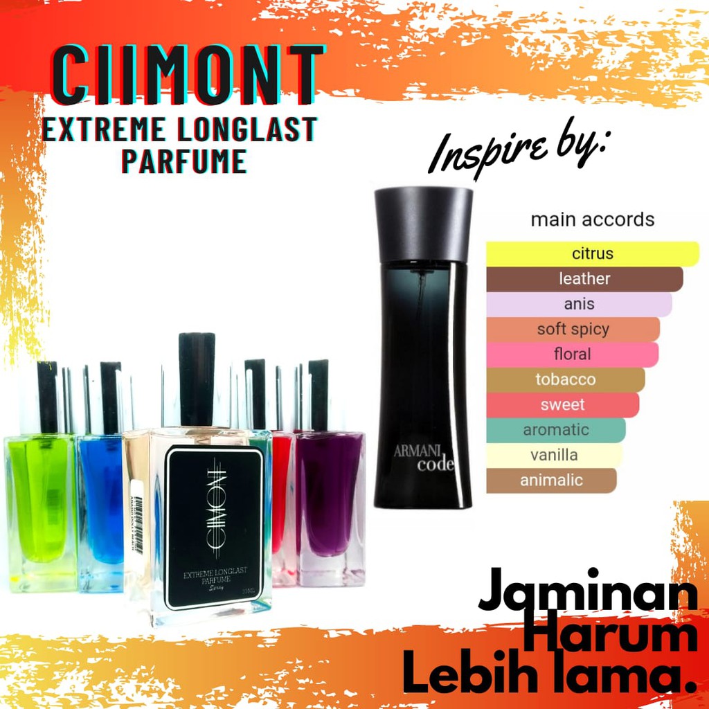 ciimont parfum ARMANI CODE - inspired - parfum