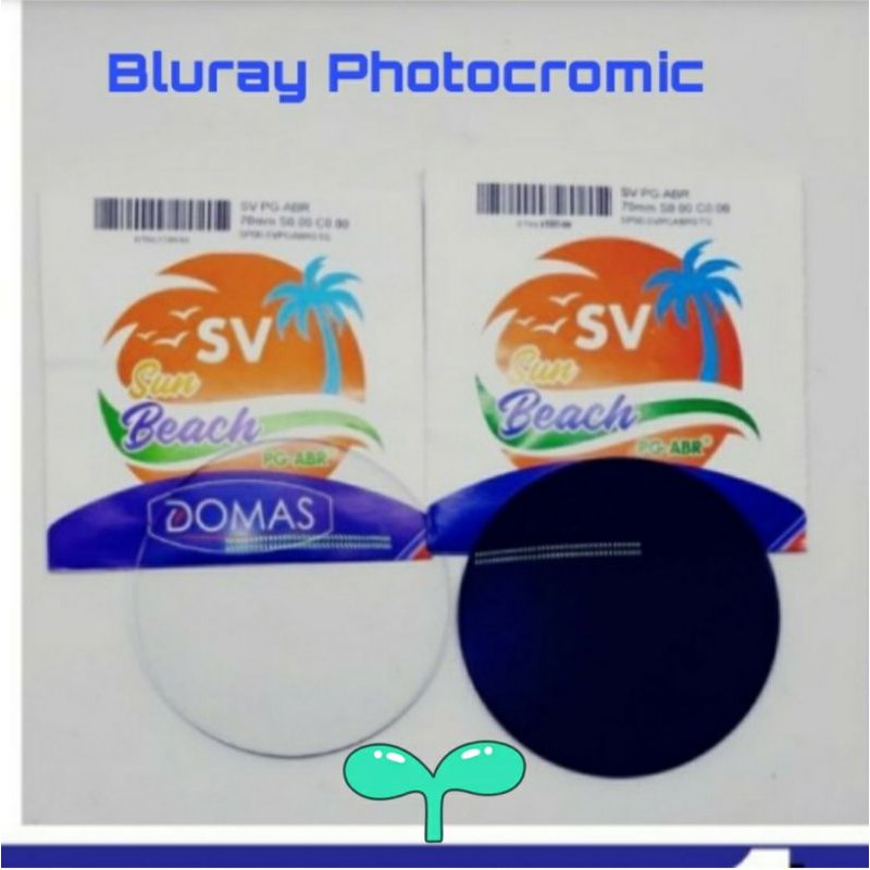 lensa Blu-ray pothocromic sun beach